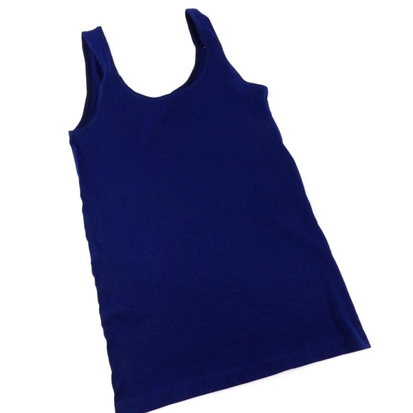 Women's Dark Blue Tank Top size L/XL NWT - Picture 2 of 5